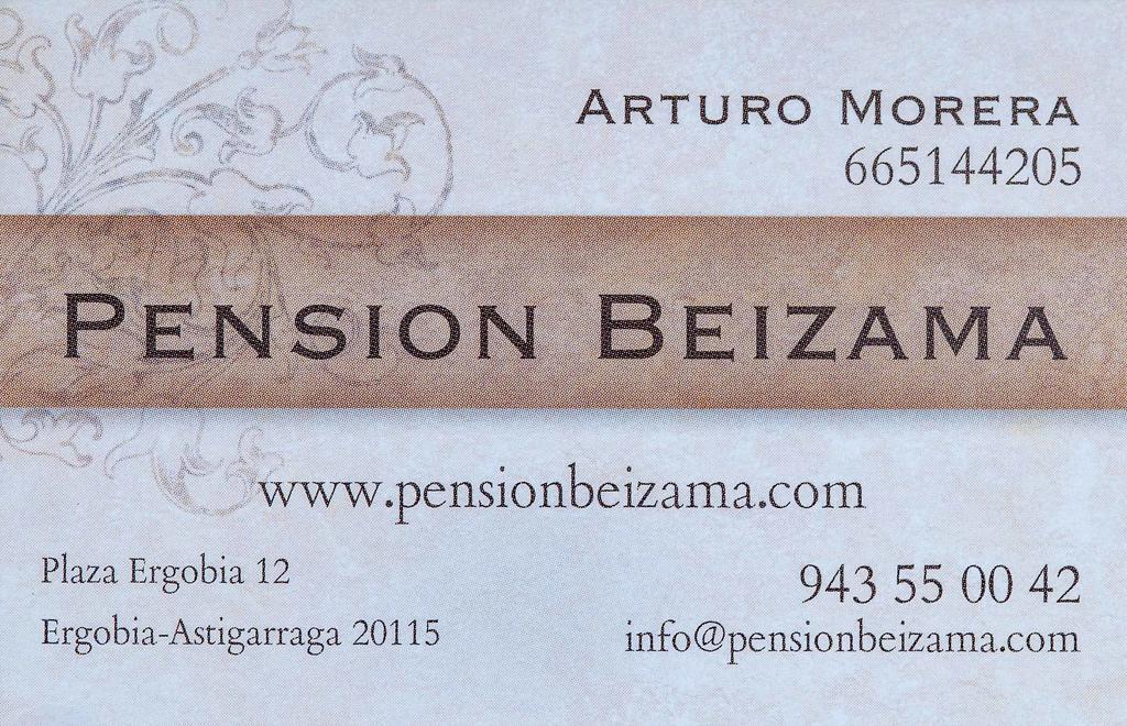 Pension Beizama Astigarraga Esterno foto